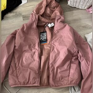 The Pillow Puff Pink Jacket TNA